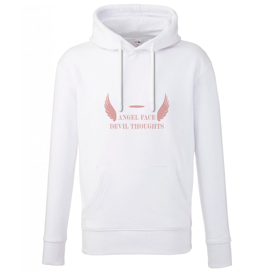 Angel Face Devil Thoughts Hoodie