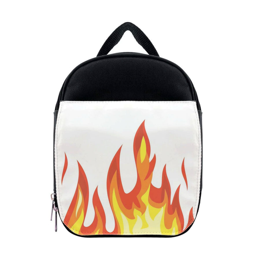 White Flame Lunchbox