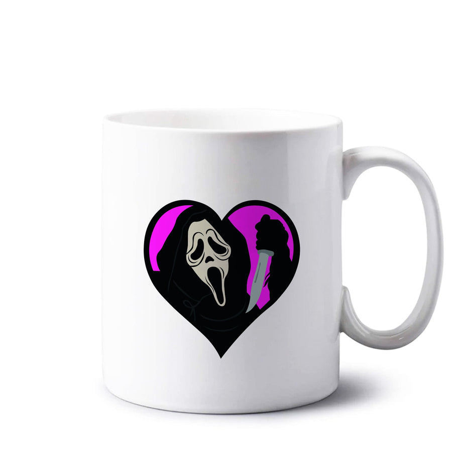 Heart face - Halloween Mug