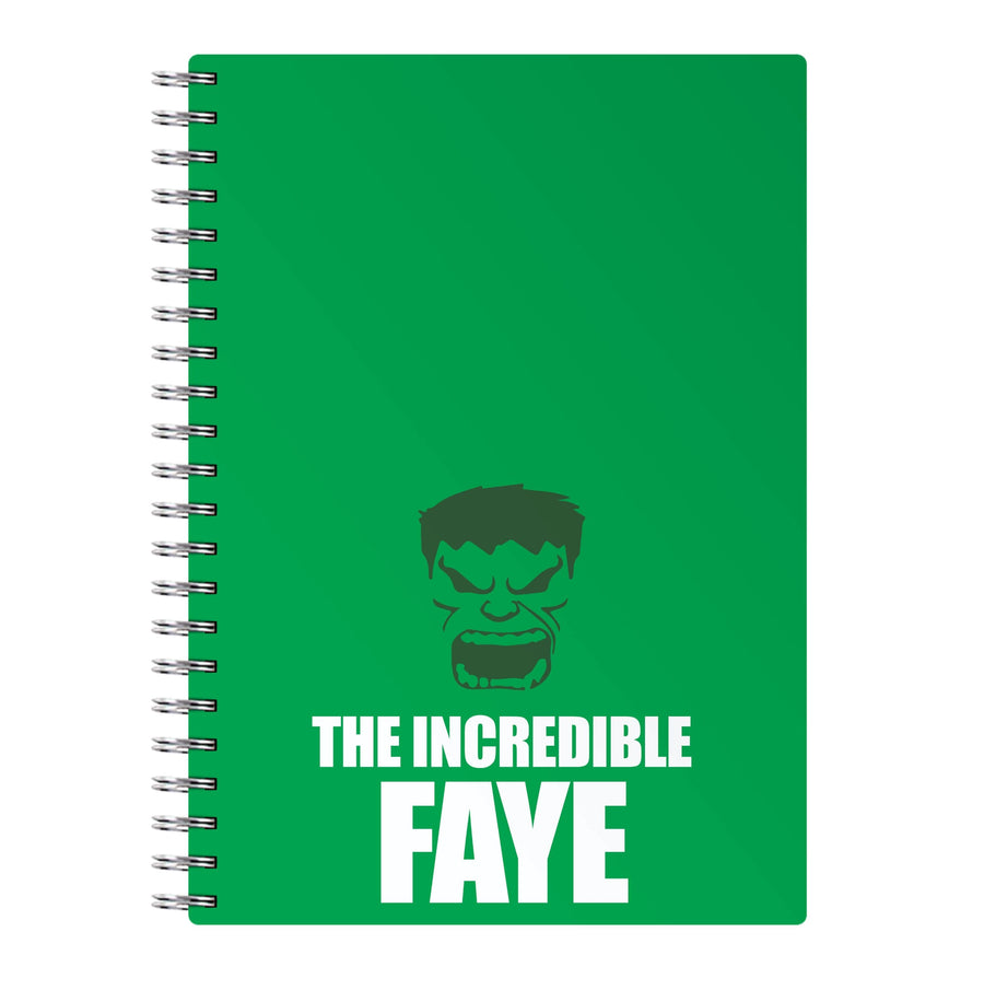 Hulk - Personalised Superhero Comic Notebook