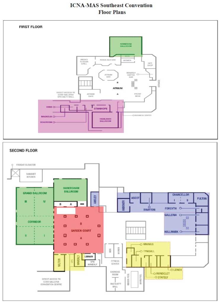 Floor Plan | ICNA-MAS Southeast Annual Convention 2019