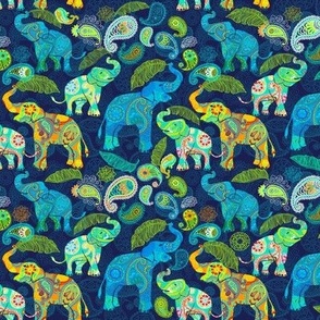 PAISLEY ASIAN ELEPHANT Medium 