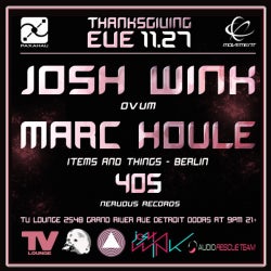 Paxahau Presents Josh Wink and Marc Houle