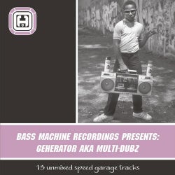 Bass Machine Recordings Presents: Generator Aka Multi-Dubz