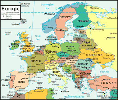 CIA World Map: made for use by U.S. government officials