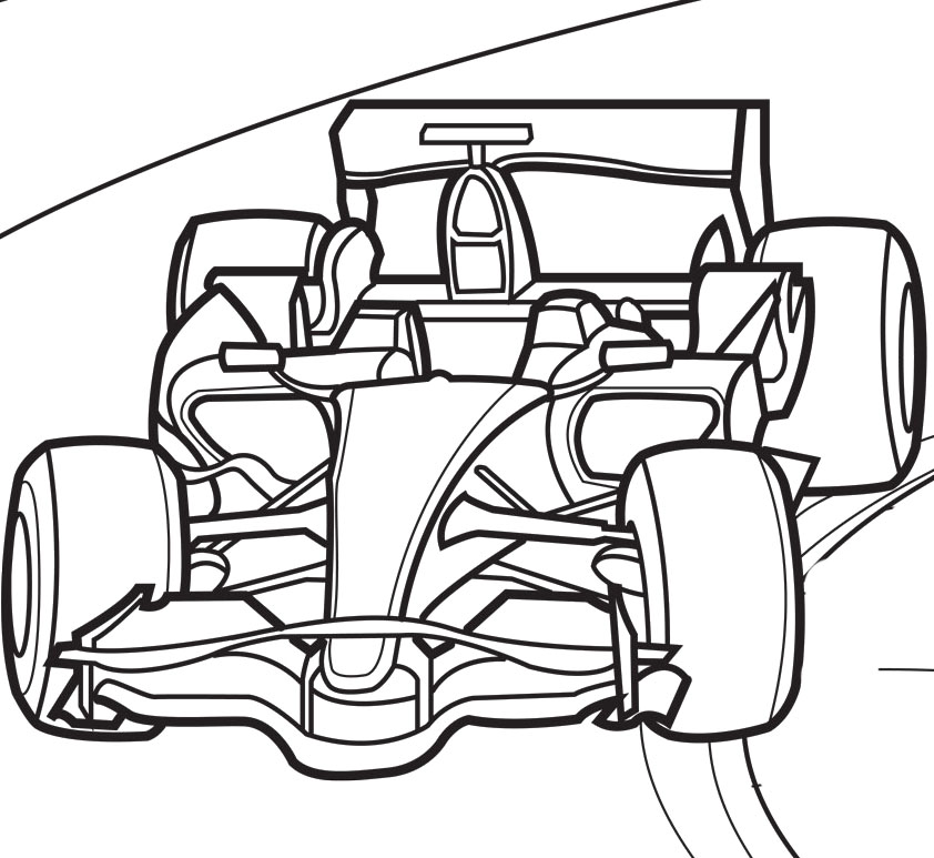 F1 Coloring Pages at GetColorings.com | Free printable colorings pages ...