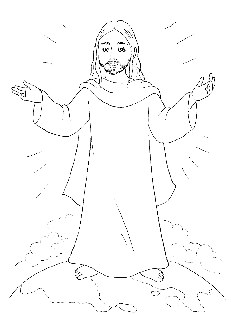 Jesus Coloring Pages Printable