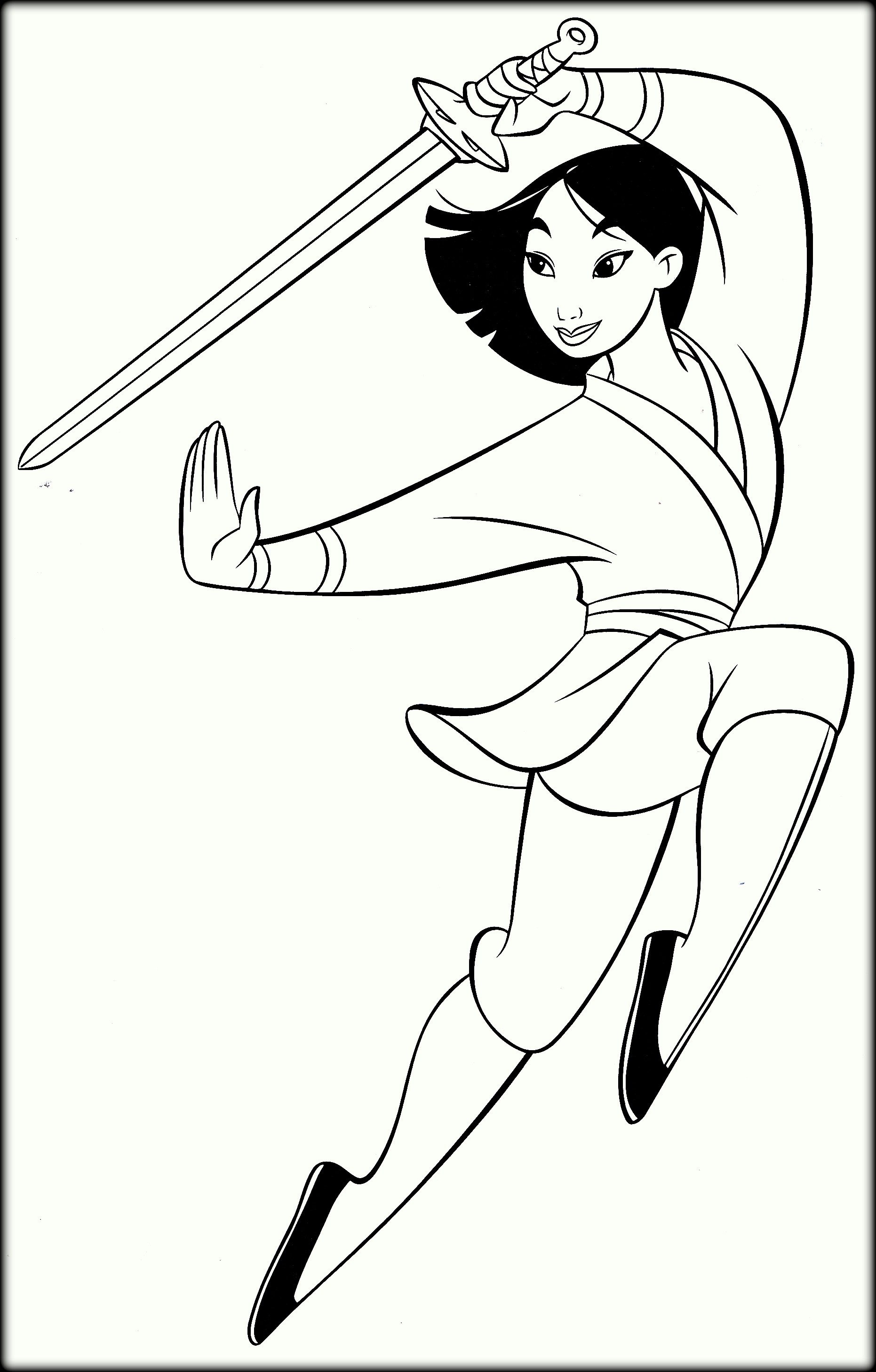 Mulan Coloring Pages Mushu Disney Printable Dragon Kids Color ...