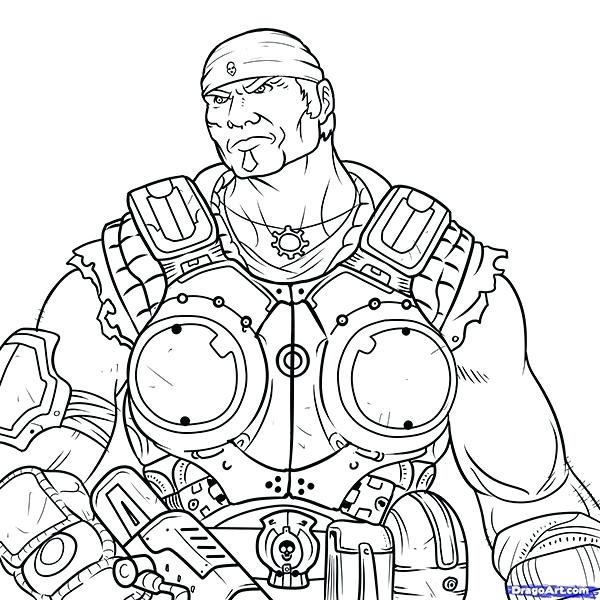 Arriba 95+ Foto Imagenes De Gears Of War 3 Para Colorear El último