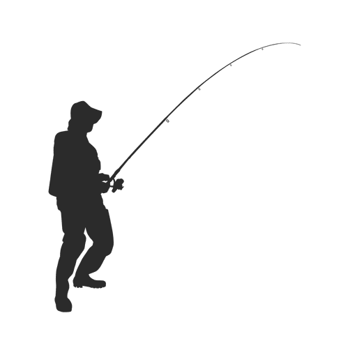 Man Fishing Silhouette at GetDrawings | Free download