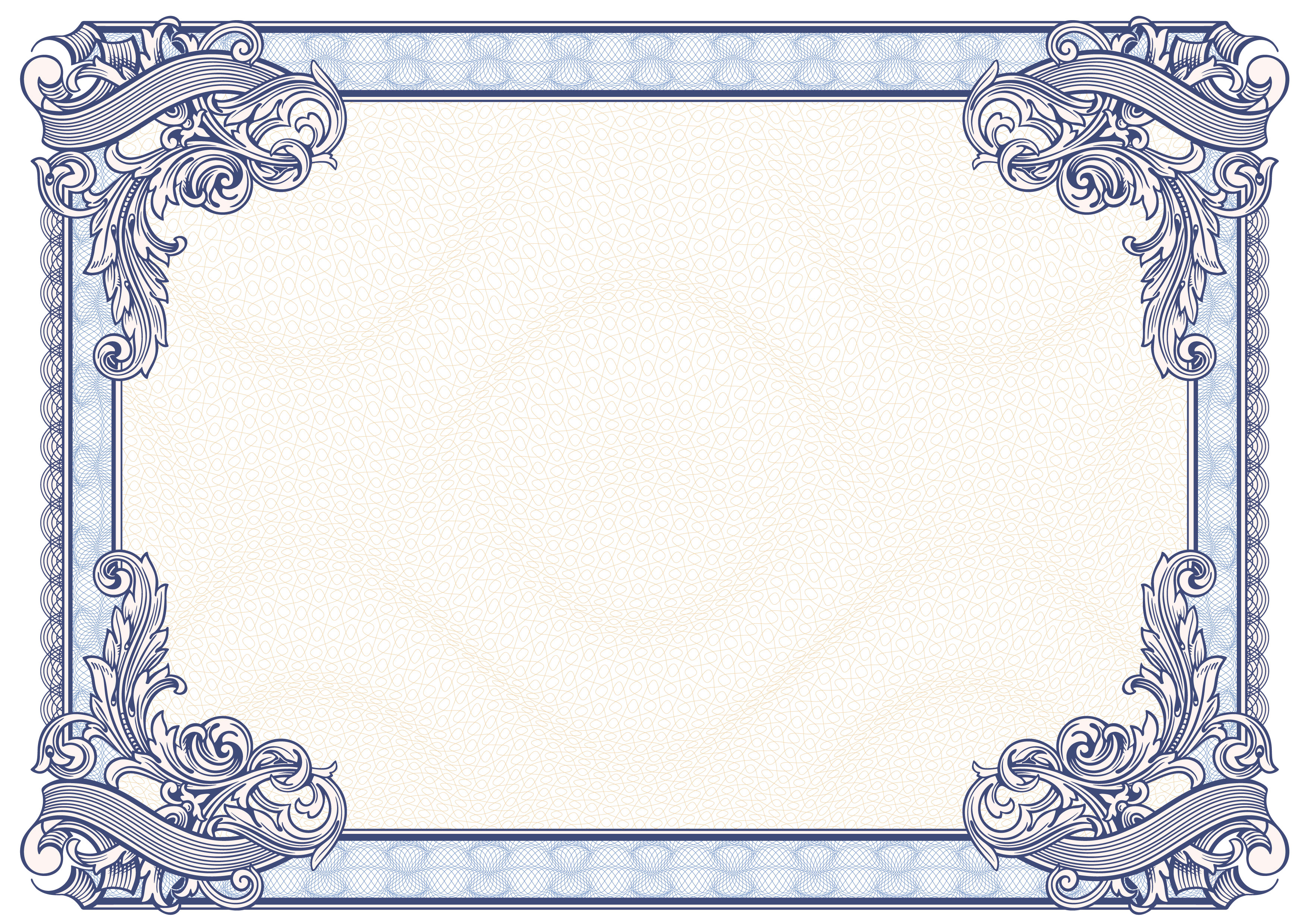 Printable borders for certificates - coldlio