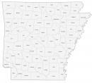 Map of Arkansas - Cities and Roads - GIS Geography