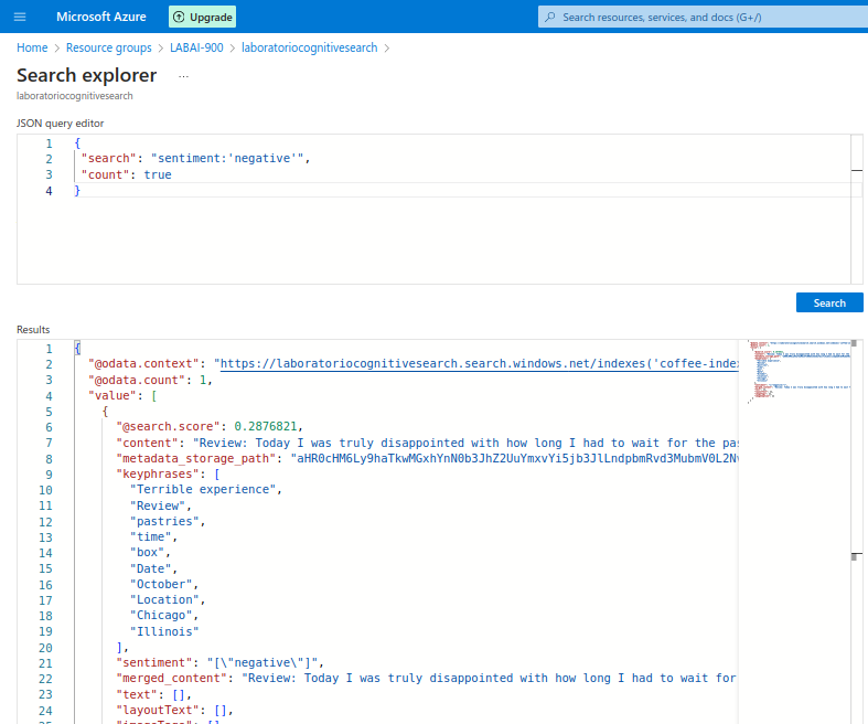 Sentiment analysis