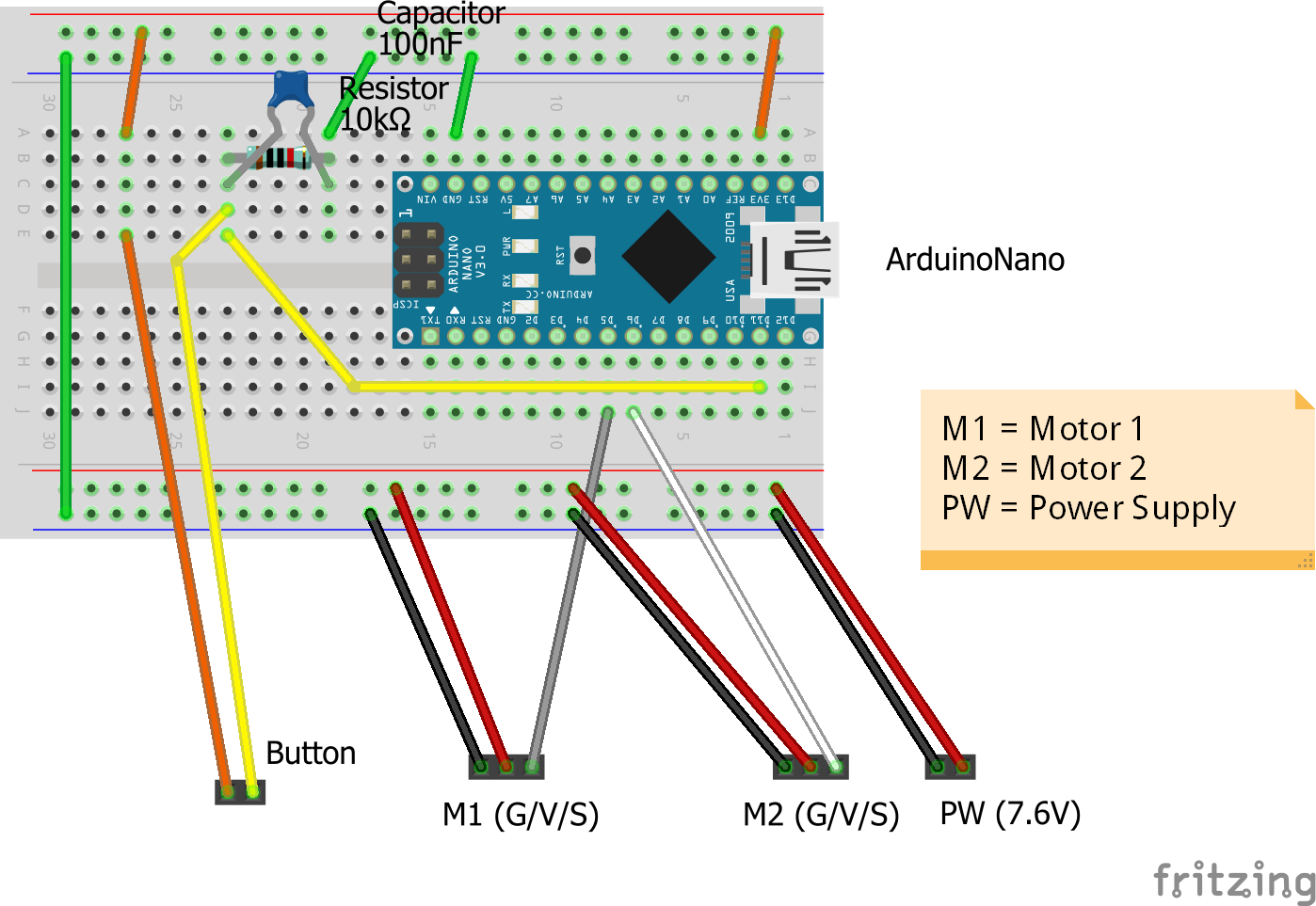 Illustration of the Drag:on circuit