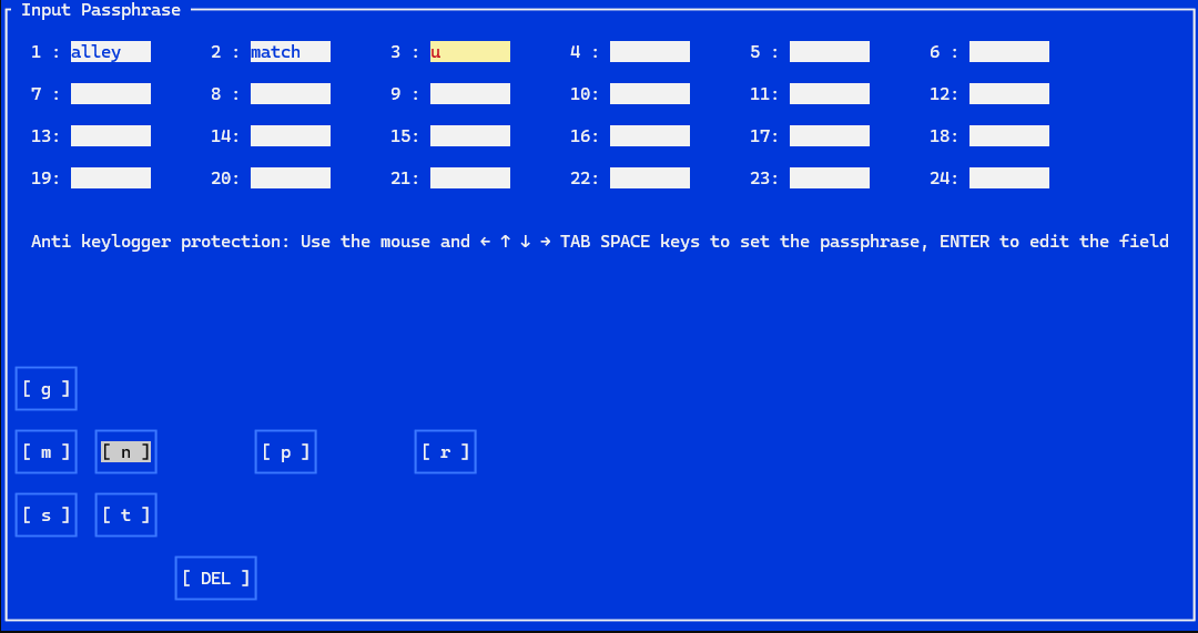 Passphrase keeper