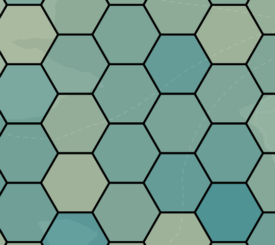 hexagon grid