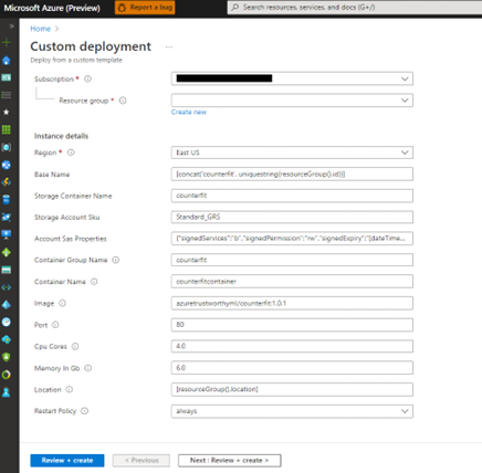 Azure ARM Deployment