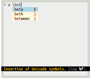 Unicode math symbols