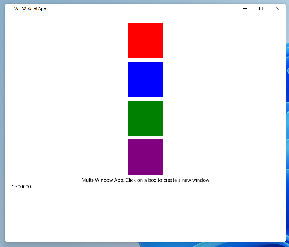 Win32 Xaml App Multi Window