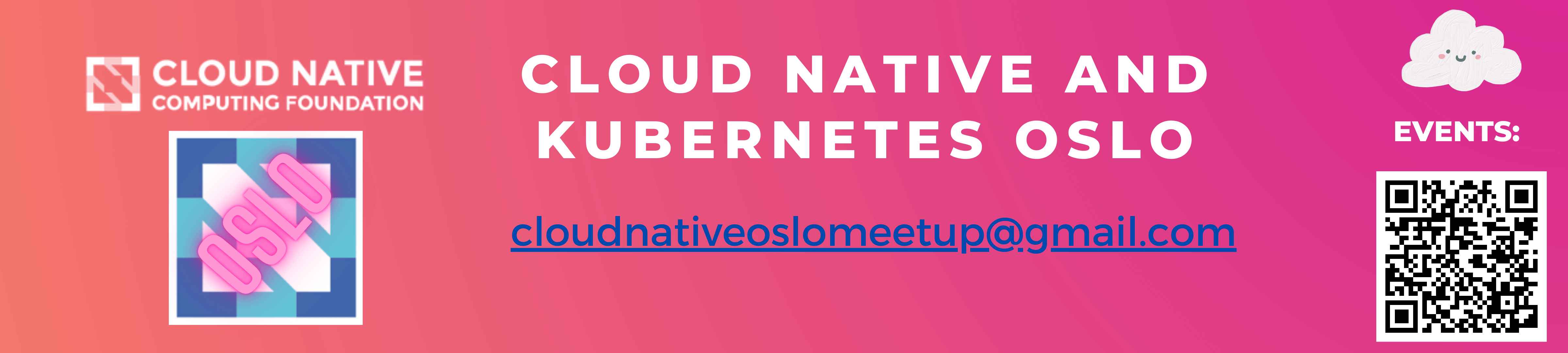 Cloud Native and Kubernetes Oslo banner