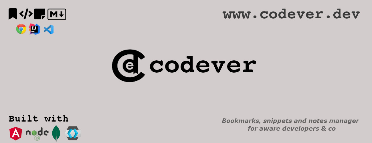 Codever ecosystem