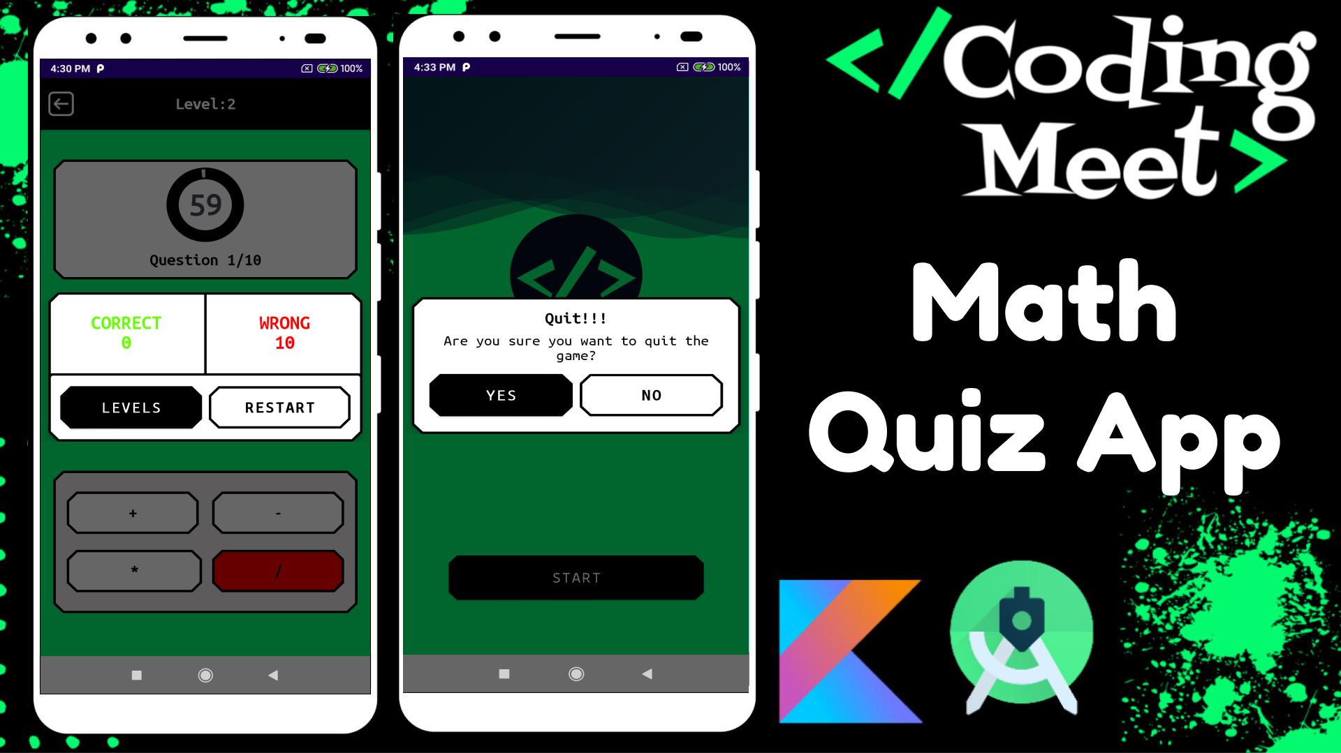 Math Quiz App