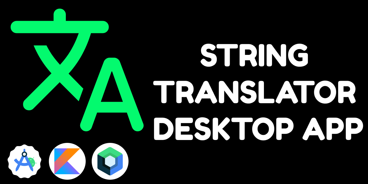 String Translator Desktop App Preview