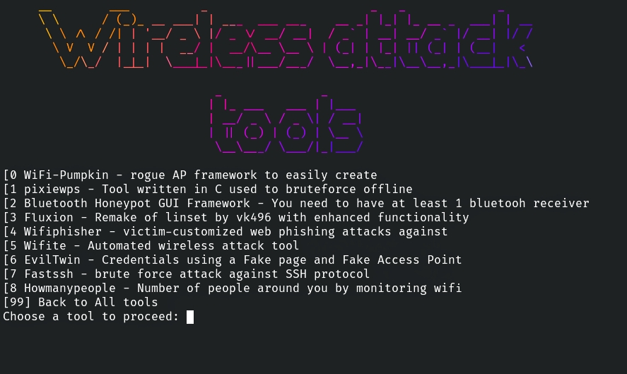 Wireless Attack Tools