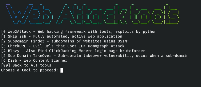 Web Attack Tools