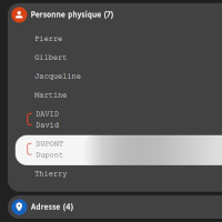 Label linked annotations