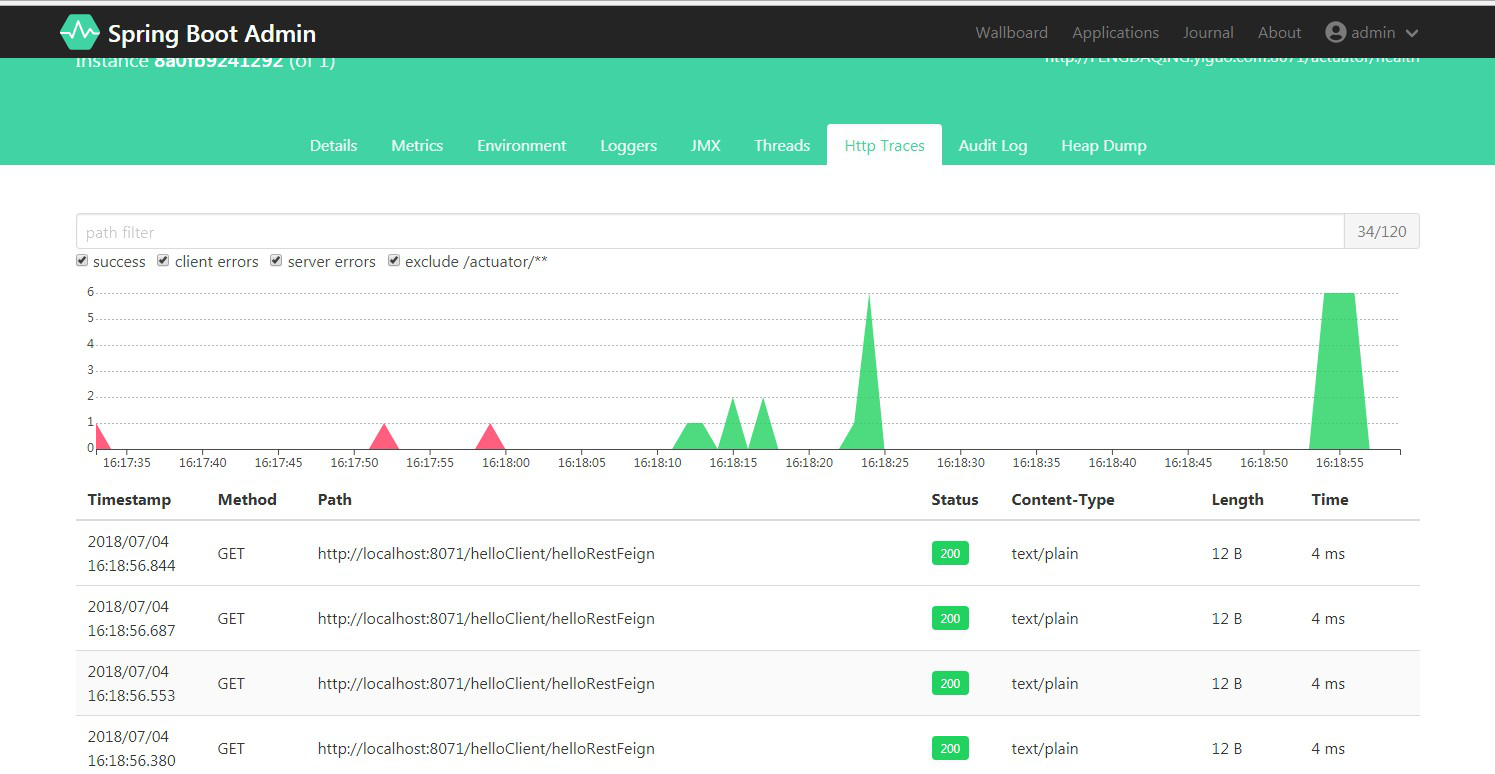 Screenshot application list