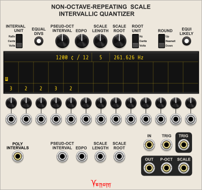 Non-Octave Repeating Scale Intervallic Quantizer image