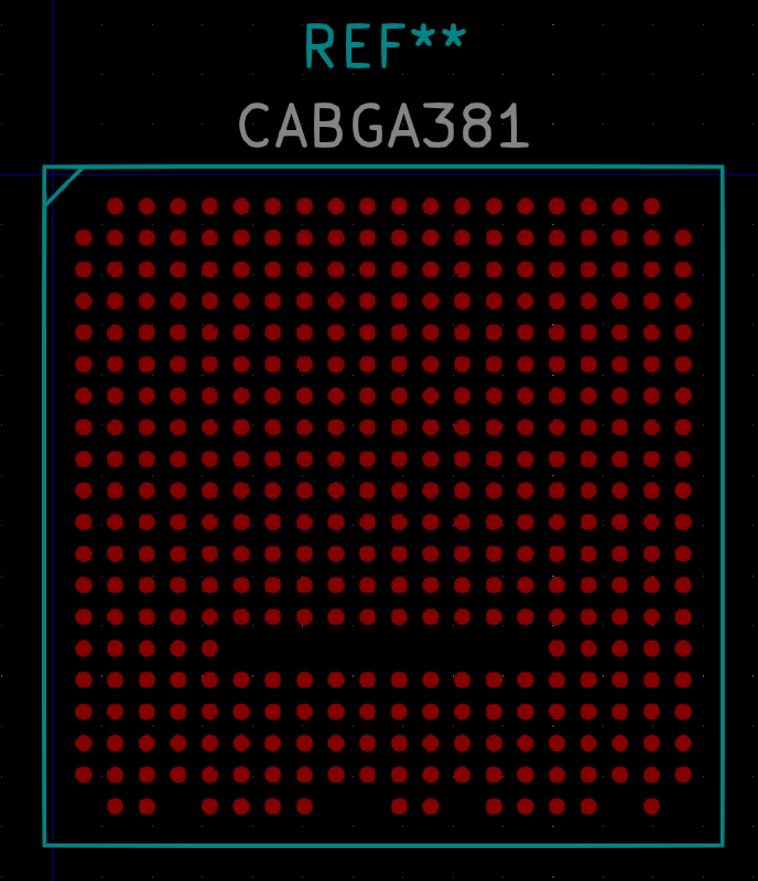 Generated KiCad footprint