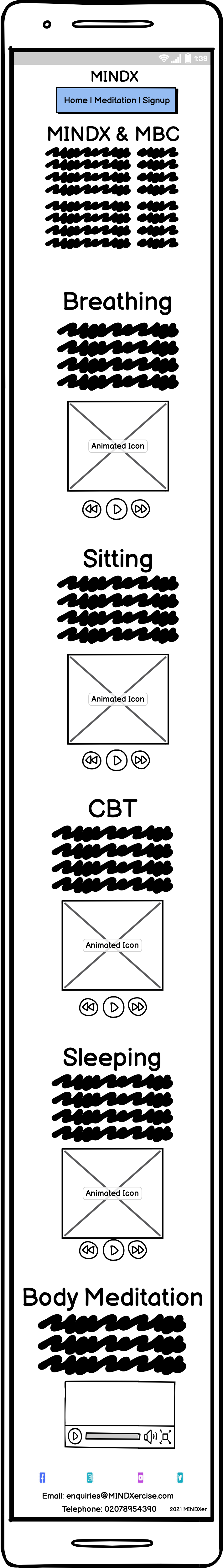 Site Wireframe