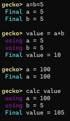 Calc example 2