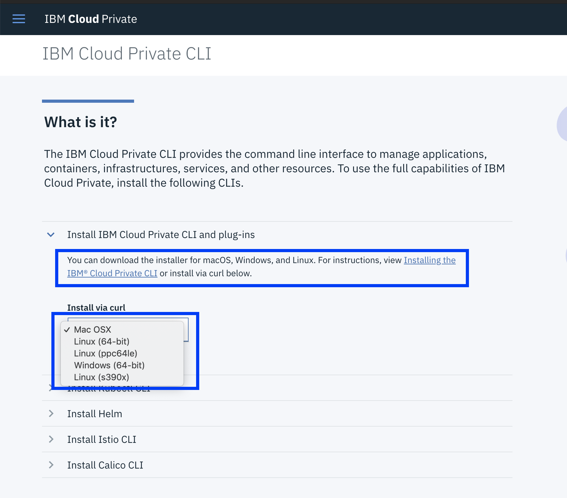 cloudctl config