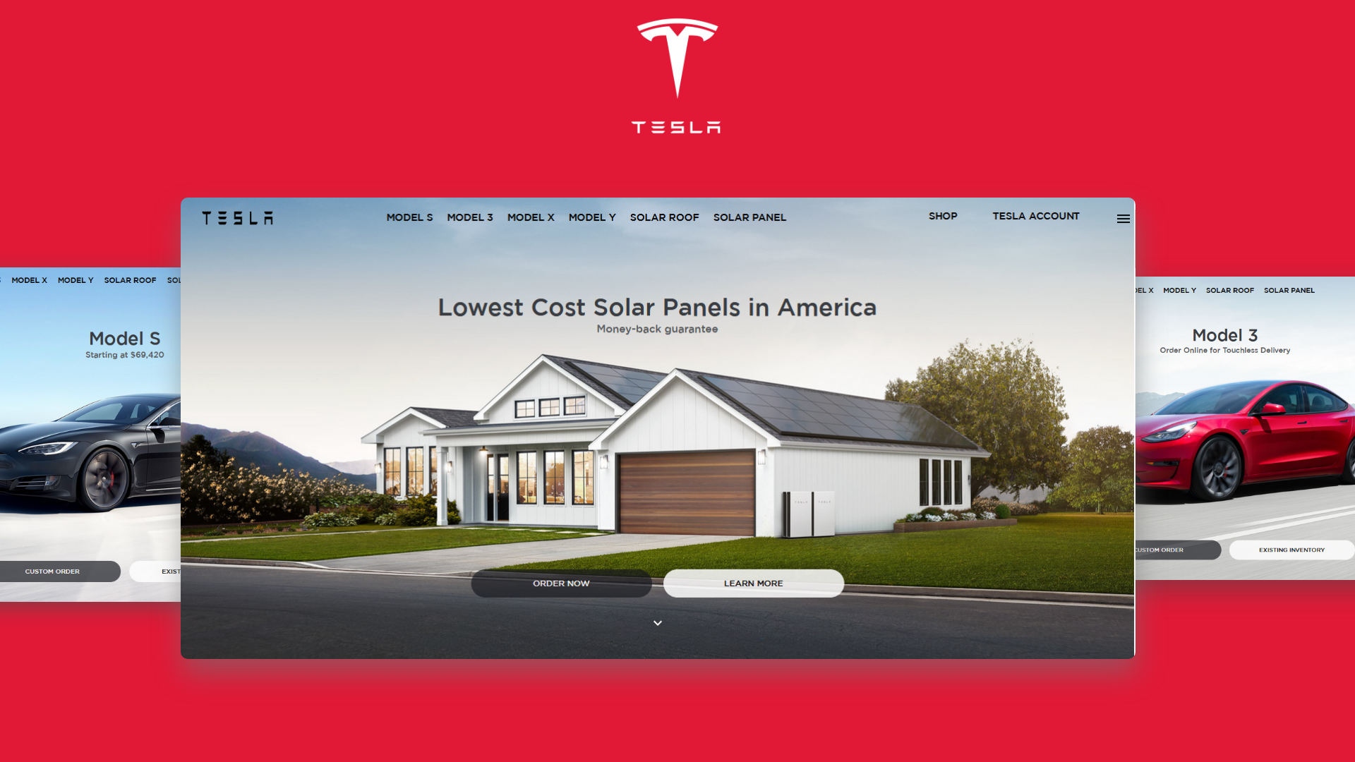 Tesla Home Page