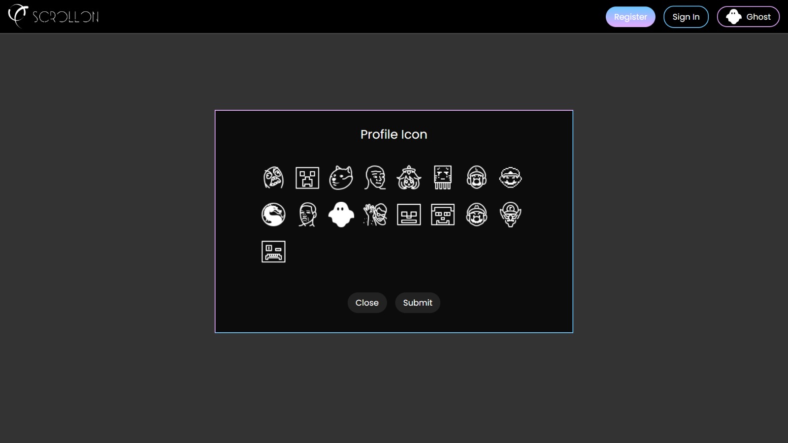 Icons Preview