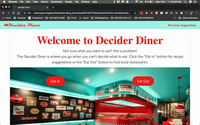 Decider Diner Preview