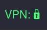 VPN switched on