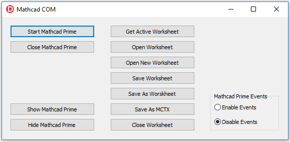 Mathcad-COM-Basics-Demo