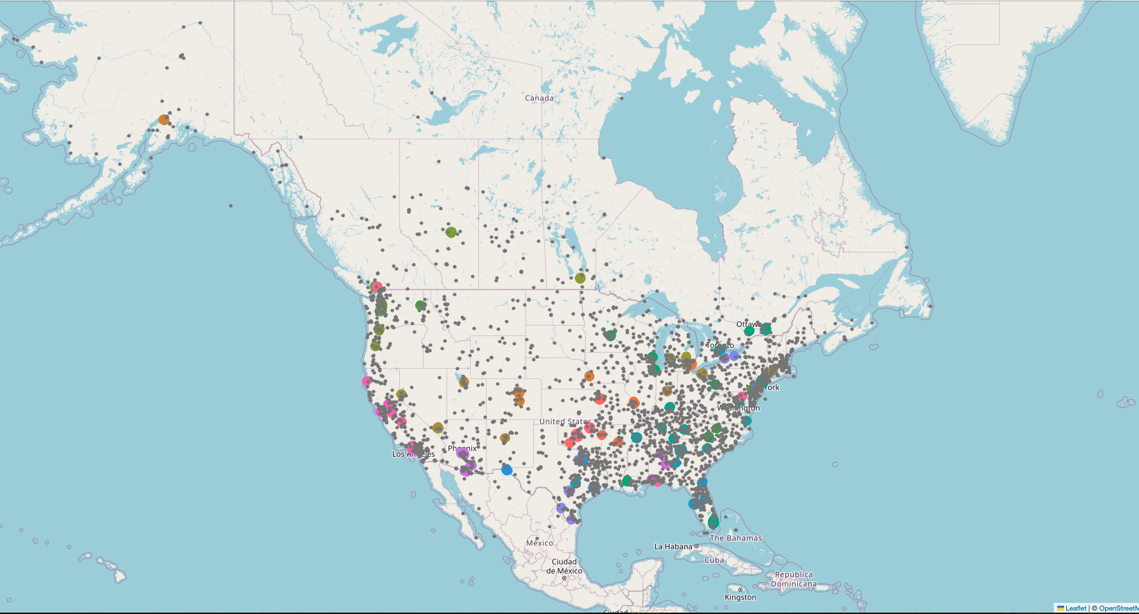 Spatial Clustering with outliers