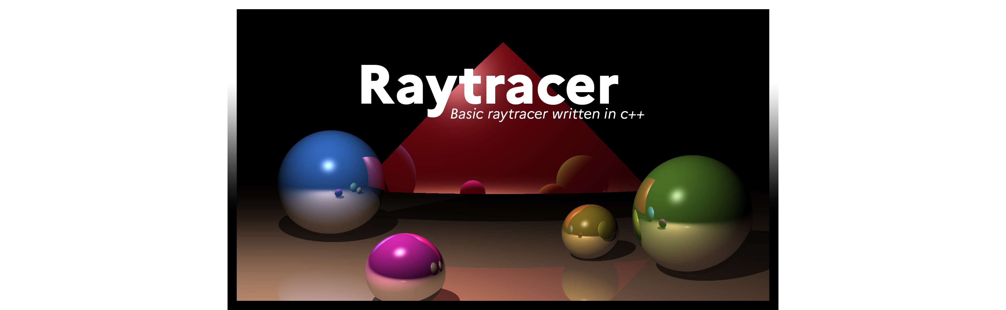 Raytracer banner
