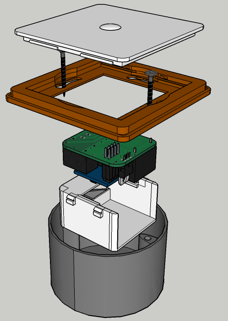 3D exploded view