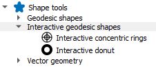 Interactive geodesic shapes