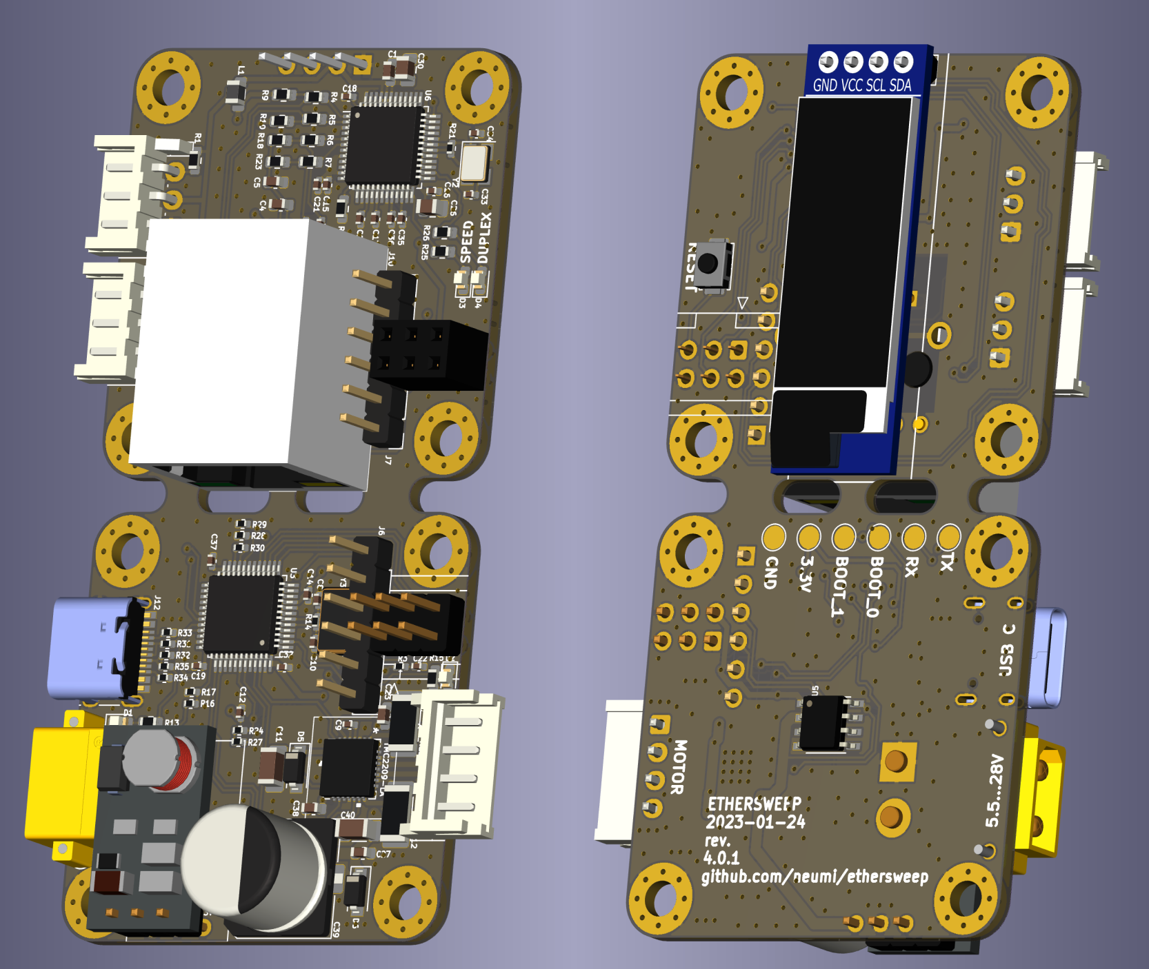 PCB raw B