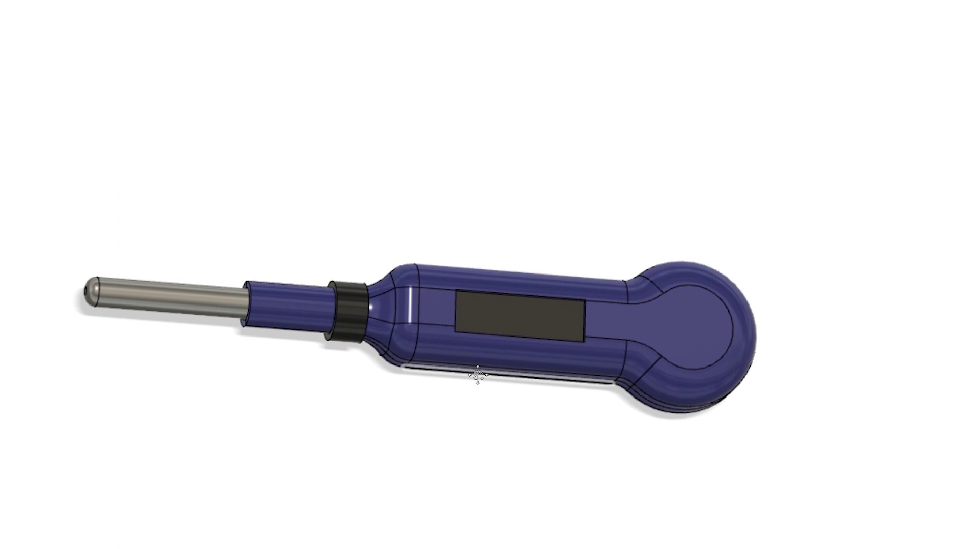 digital thermometer 3d model