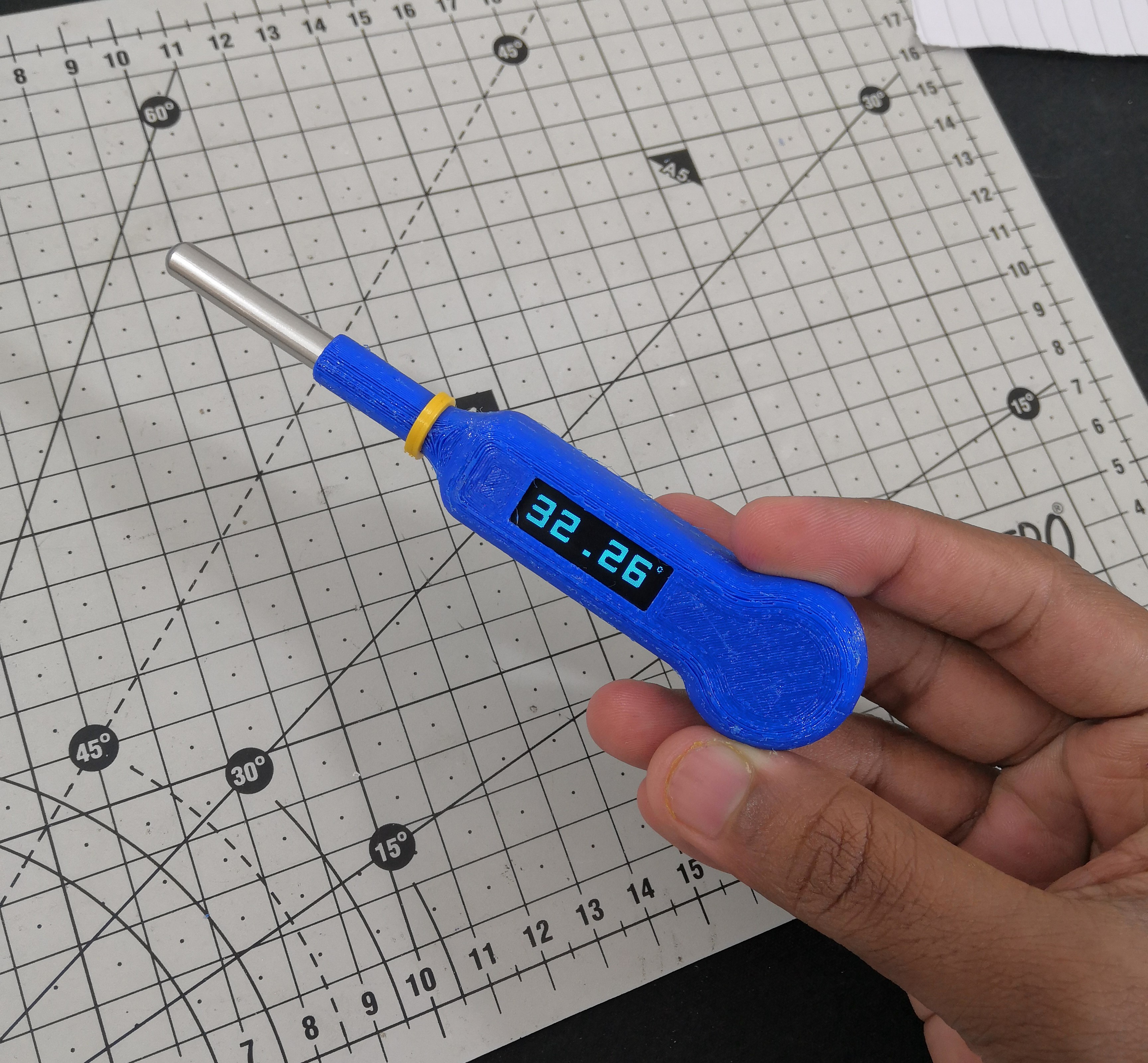 digital thermometer final build
