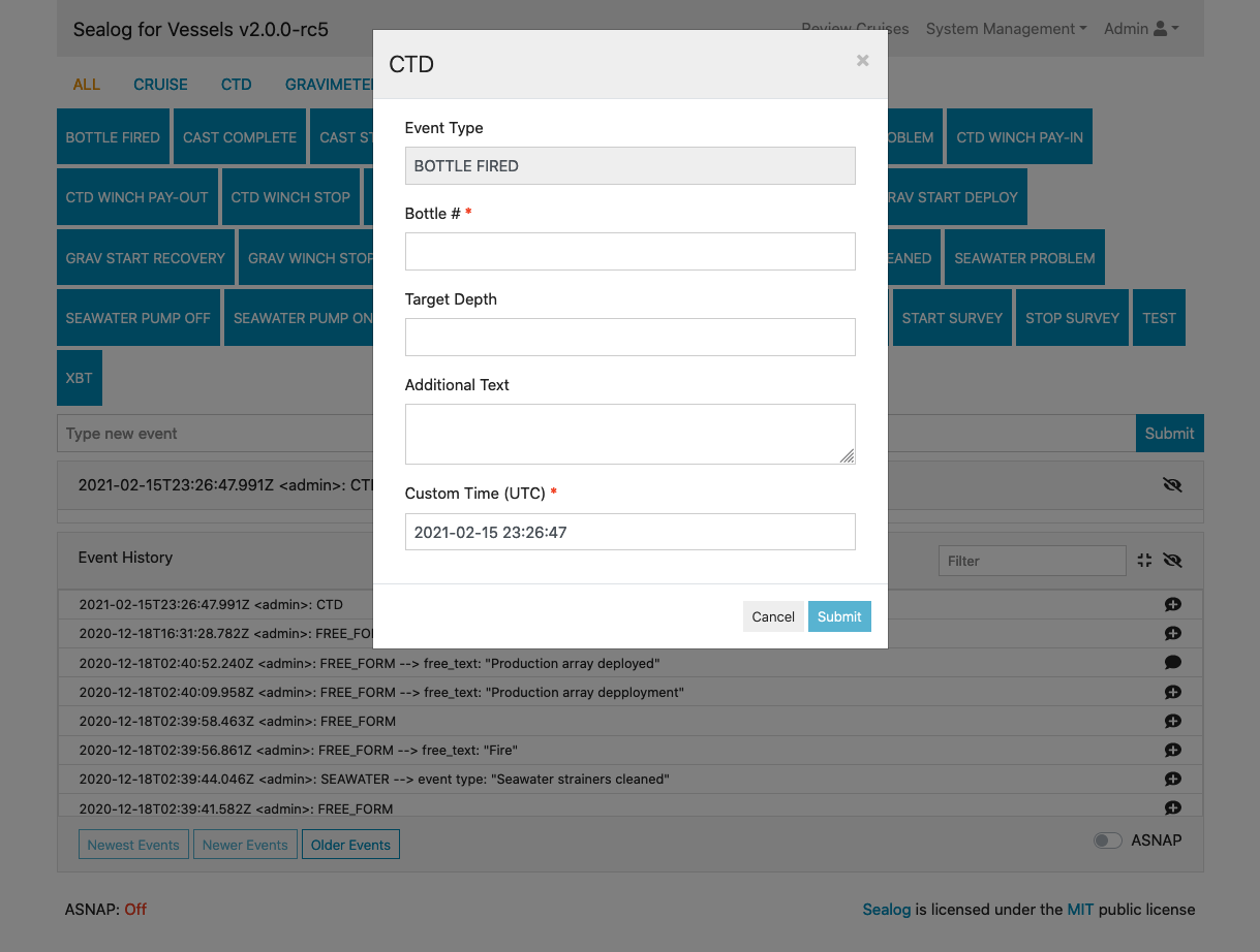 Event Template