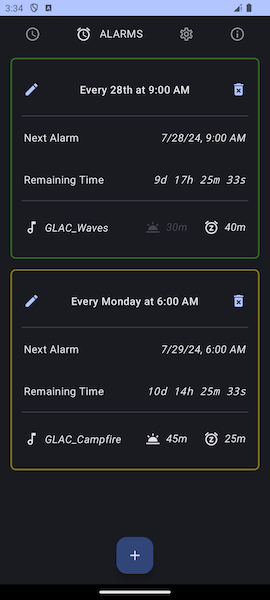 Alarms